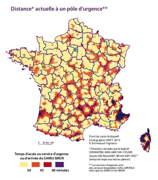 La question d'un réaménagement du territoire sanitaire remise à l'ordre du jour