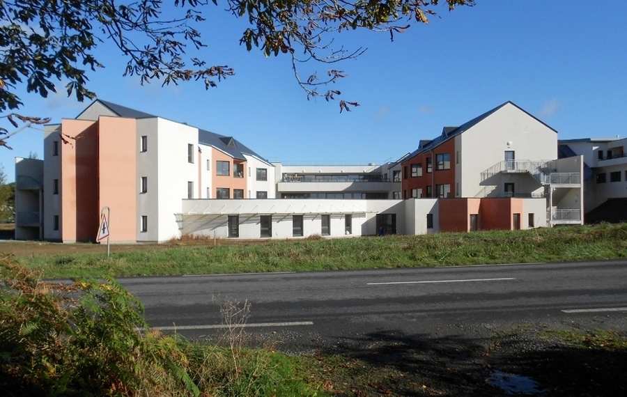 Les nouveaux locaux du centre local hospitalier Saint-Joseph de Combourg