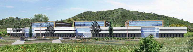 La future clinique de Montredon-des-Corbières de Médipôle Sud Santé