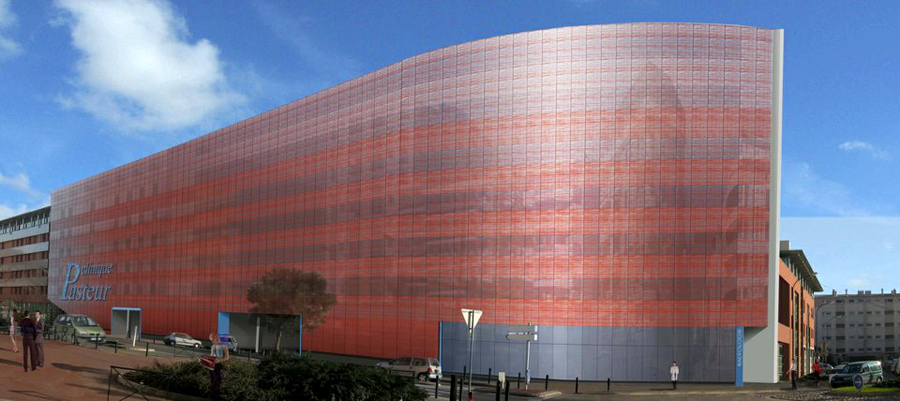 Le futur Cardio Center de la clinique Pasteur de Toulouse
