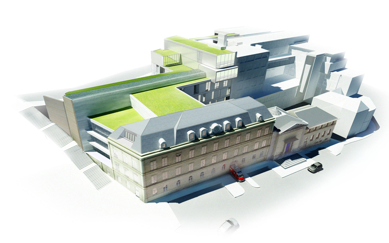 La reconfiguration de l'hôpital de Saint-Cloud doit s'achever à l'été 2014