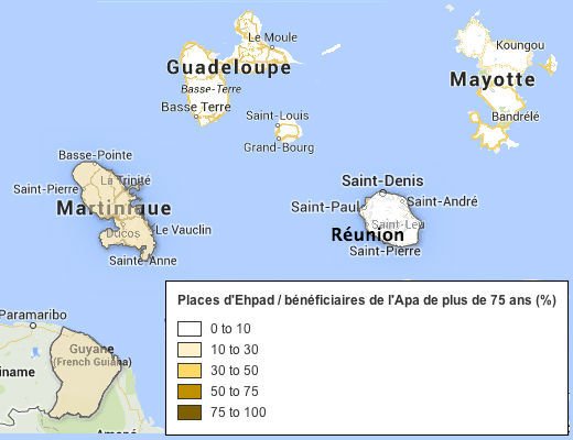 Taux d'équipement hors Métropole