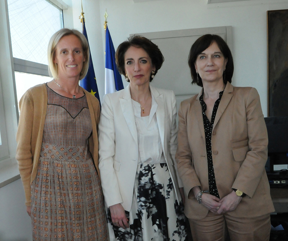 Marisol Touraine, reconduite au ministère des Affaires sociales et de la Santé s'adjoint deux secrétaires d'État, Laurence Rossignol et Ségolène Neuville.