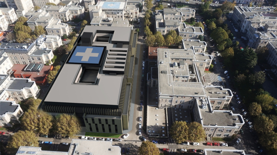 Le chantier de reconstruction de l'hôpital Édouard Herriot des HCL a débuté : la livraison est prévue pour le second semestre 2017 et la mise en service début 2018.