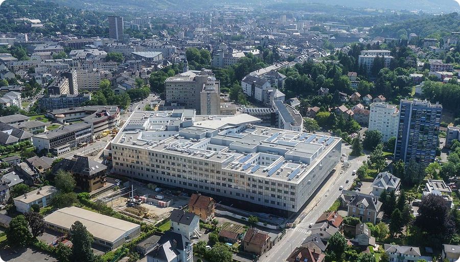 Le nouvel hôpital de Chambéry