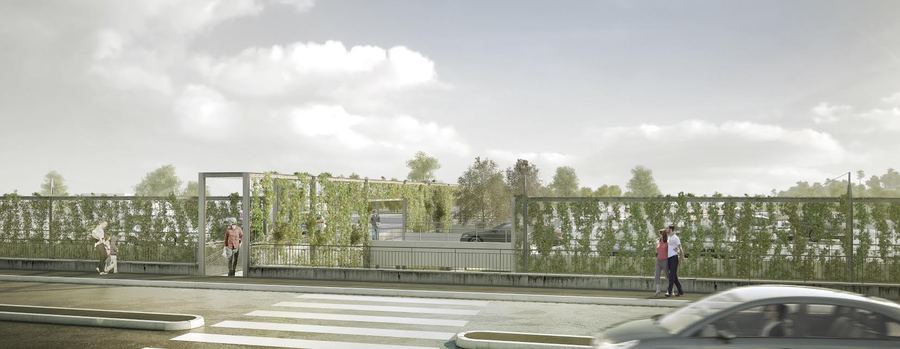 La plateforme de stationnement du CHU de Limoges sera végétalisée.