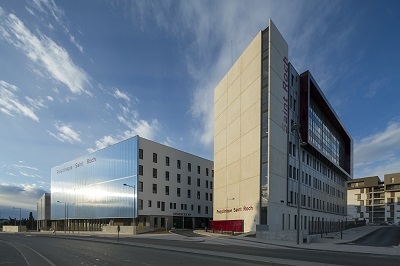 La nouvelle Polyclinique Saint-Roch, établissement du groupe Oc Santé à Montpellier (Hérault).