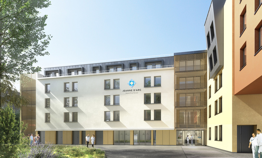 La nouvelle Clinique Jeanne-d'Arc-Hôpital privé parisien représente un investissement de 30 M€.