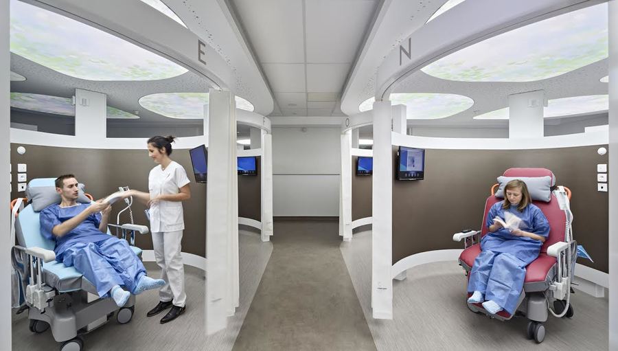 Le nouveau service de chirurgie ambulatoire du Confluent peut accueillir 50 patients simultanément.