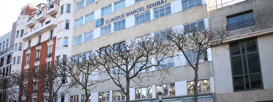 La Clinique Marcel-Sembat à Boulogne (Hauts-de-Seine). 