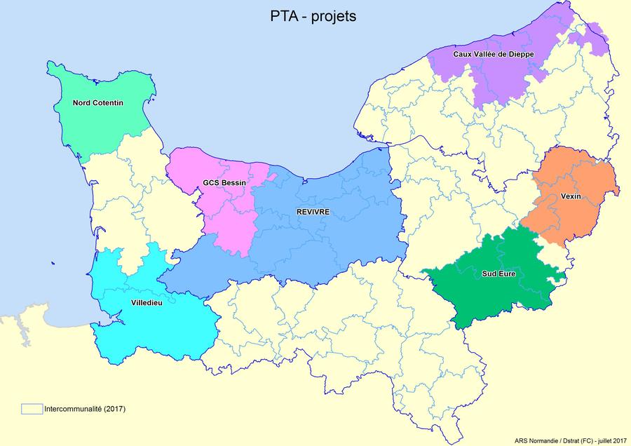 L'ARS Normandie a retenu sept premières PTA.