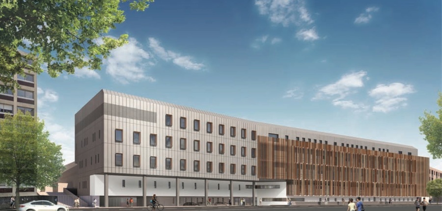 Le futur bâtiment Robec du CHU de Rouen représente un investissement de 50 M€.