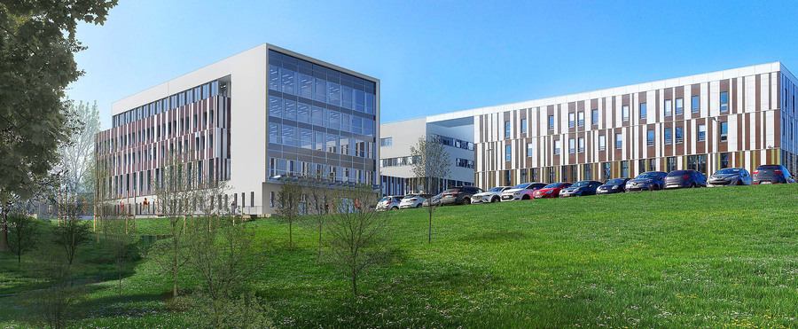 Le nouveau bâtiment support du CH Alpes-Léman devrait être opérationnel courant 2019.