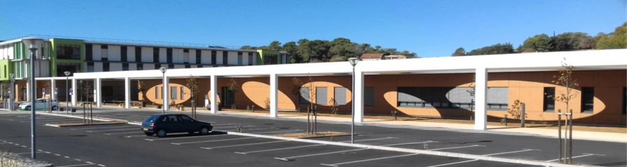 Un emprunt de 13 millions d'euros a été contracté pour la construction du pôle ambulatoire Alès-Cévennes (vue extérieure).