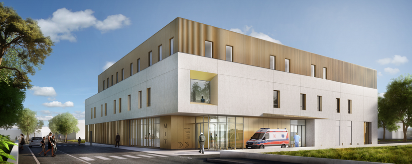 Le futur bâtiment du département MIT au CHU de Montpellier représente un projet de plus de 10 M€.