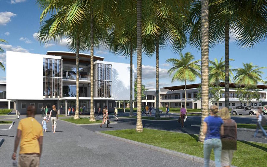 La construction du nouvel hôpital de l'Ouest-guyanais a nécessité d'investir quelque 115 M€.