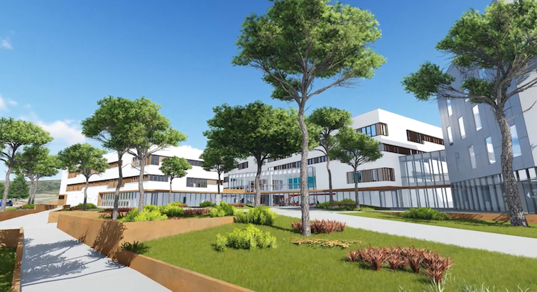 Le futur Hôpital privé du Grand Narbonne débute sa construction dans l'Aude.