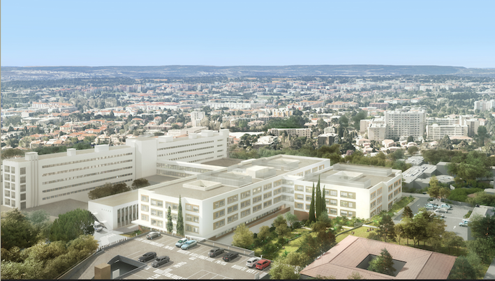 Le CH du Pays-d'Aix inaugure son nouveau bâtiment d'hospitalisation de médecine.