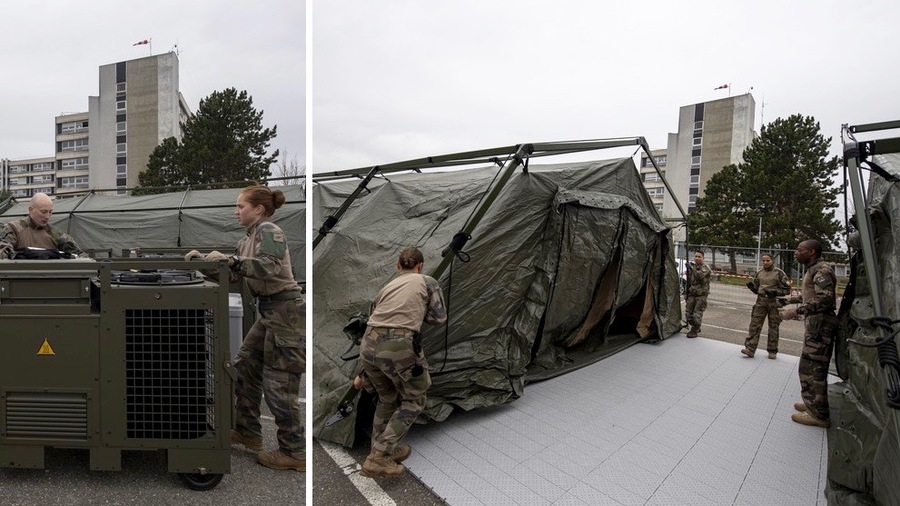 Depuis sa mise en service le 23 mars, les 30 lits de l'élément militaire de réanimation ont vu passer 38 patients à Mulhouse.