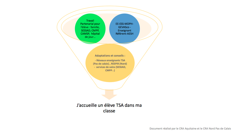 Les deux documents insistent sur le partenariat indispensable avec les professionnels médico-sociaux. (CRA Aquitaine et Nord-Pas-de-Calais)