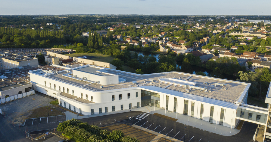 Ce 11 septembre, le CHU de Poitiers a inauguré un nouveau bâtiment sur le site de Montmorillon. (CHU Poitiers)
