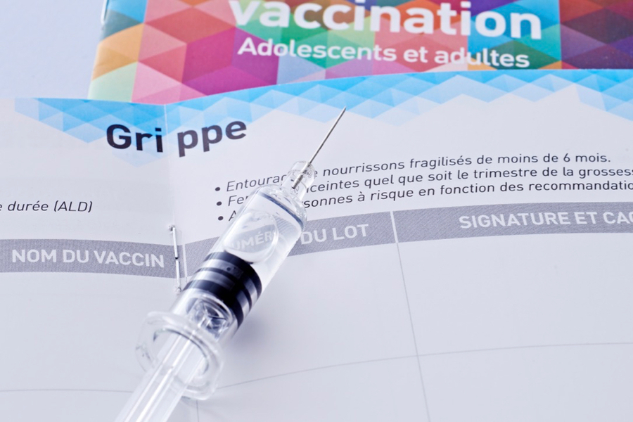 La couverture vaccinale contre la grippe des professionnels de santé est toujours dans le viseur du ministère de la Santé. (Alice S./BSIP)