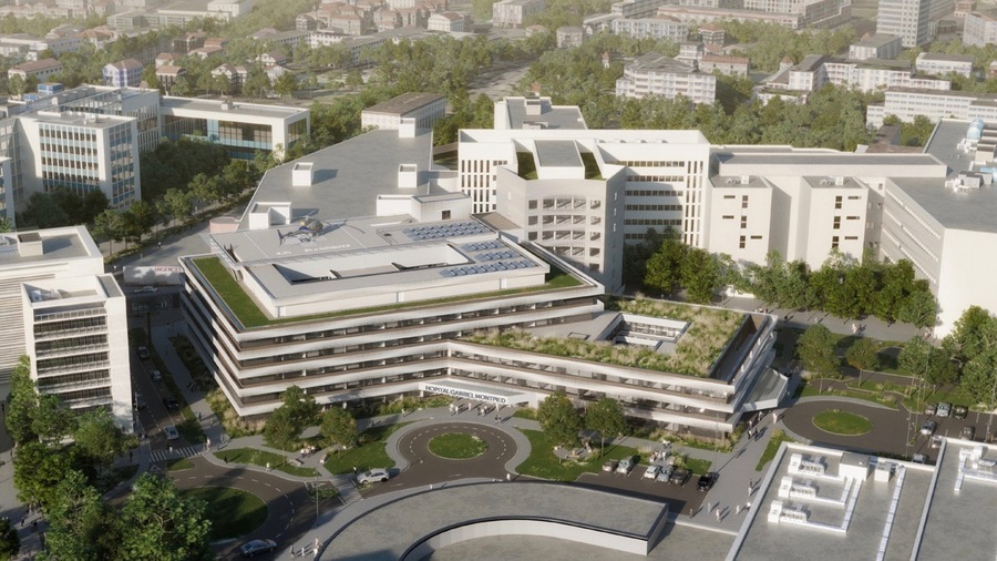 Le projet architectural GM3 du CHU de Clermont-Ferrand doit voir le jour à l'horizon 2025. (Architecture studio)