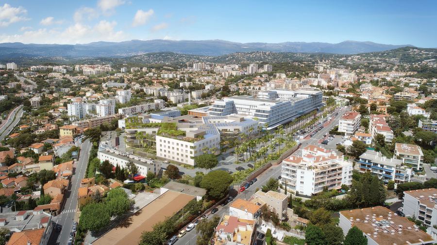 Le nouveau centre gérontologique du CH de Cannes sera situé sur le site Simone-Veil. (CH de Cannes)