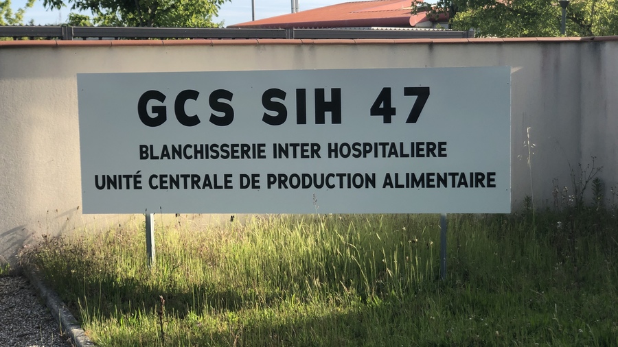 La blanchisserie interhospitalière du Lot-et-Garonne est ouverte depuis 1 an.  (Antoine Goessaert/Hospimedia)
