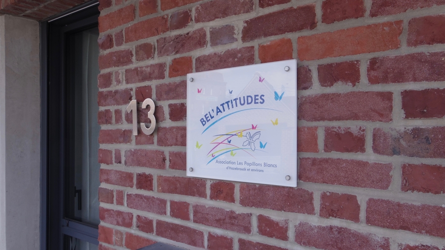 Le quartier Bel'attitudes des Papillons blancs d'Hazebrouck a ouvert en 2016 à Bailleul. (Edoxie Allier/Hospimedia)
