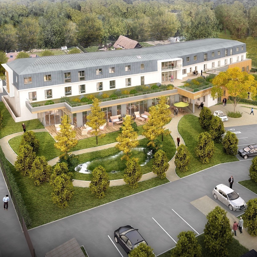 L'Ehpad Les Jonquilles débute le chantier de son nouveau bâtiment à TourvillelaRivière