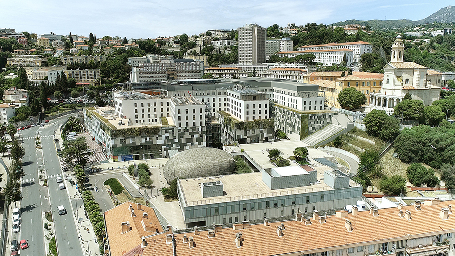Il est nécessaire que le nouveau directeur du CHU de Nice soit un médecin, plaide le député LR des Alpes-Maritimes Éric Ciotti. (CHU de Nice)

