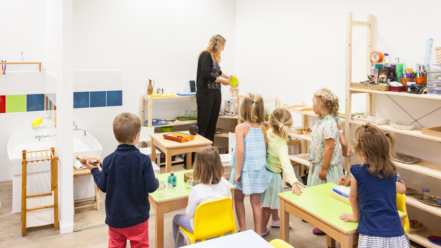 En maternelle la grande majorité des enfants en situation de handicap sont à l'école ordinaire. (Calmettes/BSIP)