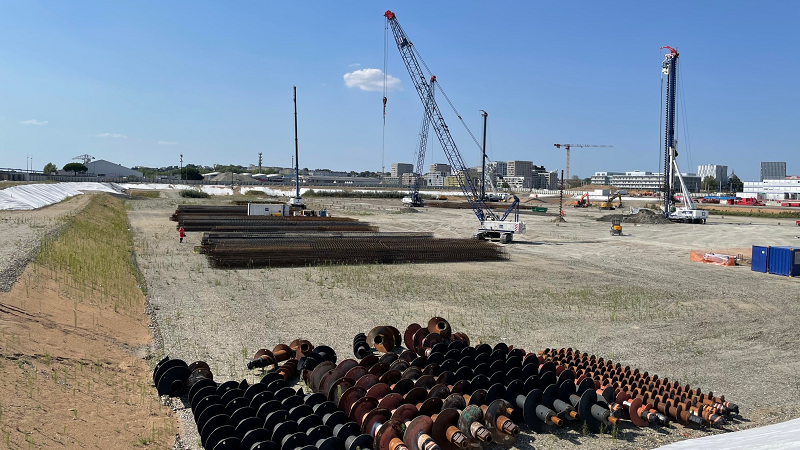 Alors que les travaux de terrassement ont commencé en octobre 2021, le gros œuvre du nouveau CHU sera achevé en 2025. (CHU de Nantes)