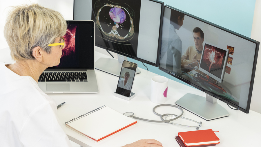 Les modalités d'inscription des activités de télésurveillance médicale sont détaillées dans un décret (Collanges/Image Point FR/BSIP).