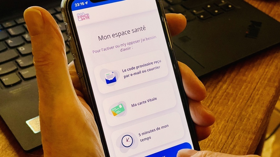 L'application Mon espace santé fait partie des évolutions du carnet de santé numérique qui a eu un an le 3 février. (Image point FR/ LPN/BSIP)