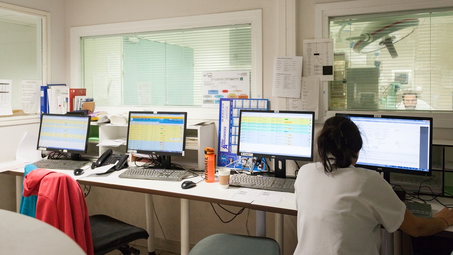 Le manque d'ambition institutionnelle, de formation ou de moyens techniques impacte l'utilisation du numérique par les cadres de santé. (Calmettes/BSIP)