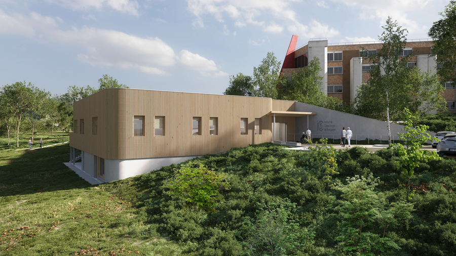 Le plateau technique d'Auxerre comptera en 2024 trois accélérateurs dont un nouveau permis par l'extension, et un scanner dosimétrique dédié à la radiothérapie. (ICB)