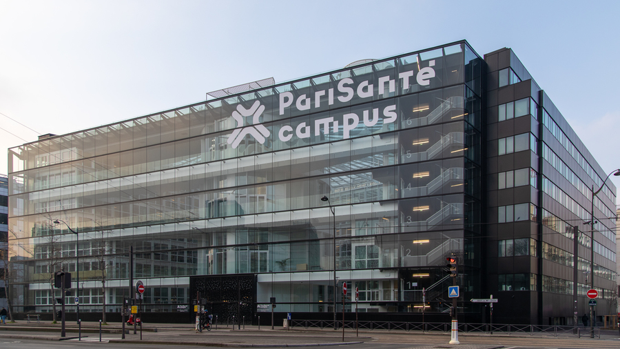 PariSanté campus est un site dédié à l'innovation en santé ouvert en décembre 2021. (Marie Sénéchal/Hospimedia)