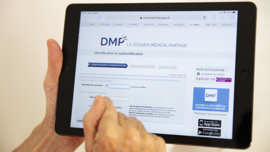 Un premier référentiel sur la sécurité et l'interopérabilité de l'accès au DMP est paru. (Collanges/Images Point FR/BSIP)