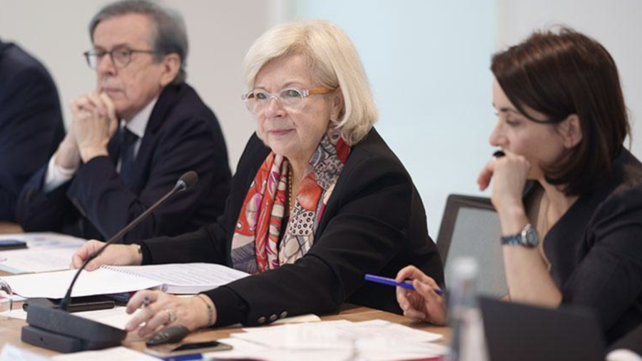 Catherine Vautrin occupe le poste de ministre du Travail, de la Santé et des Solidarités dans le Gouvernement de Gabriel Attal. (ANRU/Mathieu Delmestre)