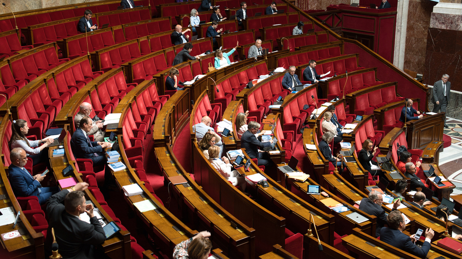 Le texte visant à définir et instaurer l'aide à mourir en France est le dernier texte examiné en séance publique par la seizième législature de l'Assemblée nationale. (Morcillo/Image point Fr/BSIP)