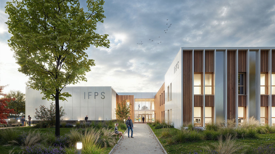 Le nouveau bâtiment de l'IFPS sera plus moderne avec "un environnement agréable autour de la structure". (CH de l'agglomération Montargoise)