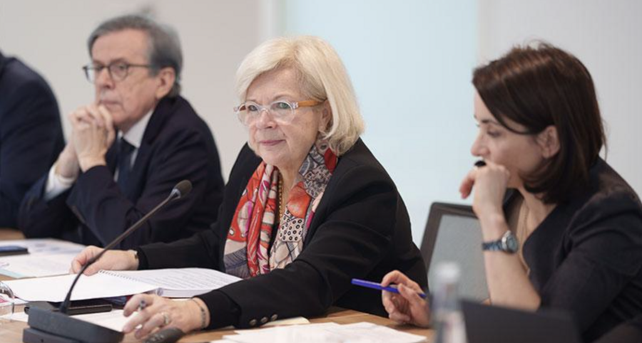 Catherine Vautrin occupait déjà le poste de ministre du Travail, de la Santé et des Solidarités dans le Gouvernement de Gabriel Attal. (ANRU/Mathieu Delmestre)