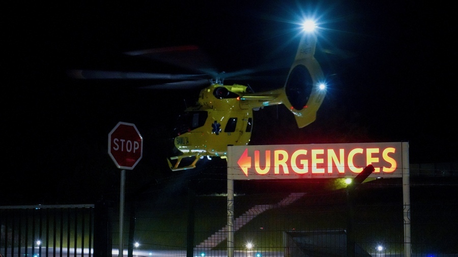 Hors problèmes météorologiques, un hélismur passe en moyenne dix semaines par an au sol pour cause de maintenance. (Tremelet/Image Point FR/BSIP)