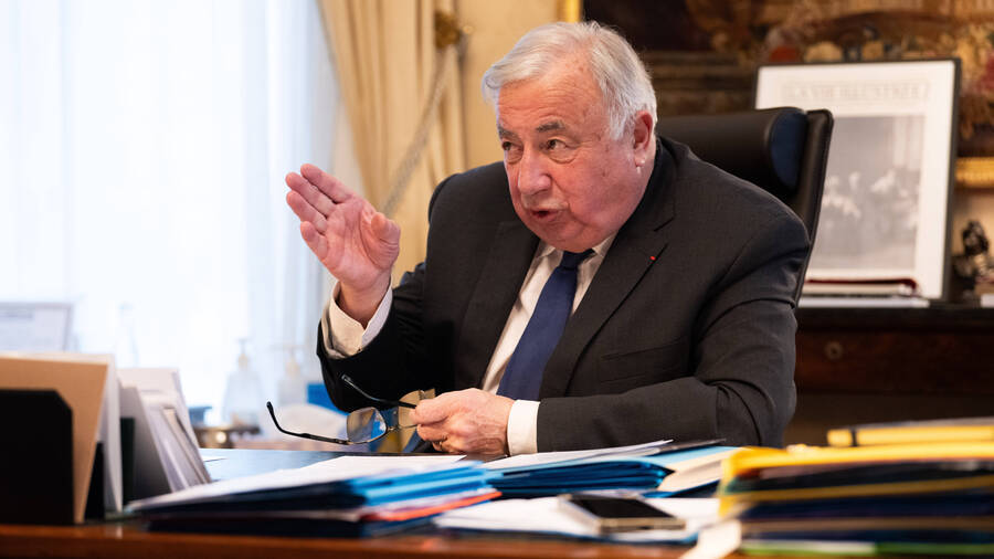 Gérard Larcher estime que "dans notre pays, nous n'évaluons pas assez les lois votées". (Jeanne Accorsini/BSIP)