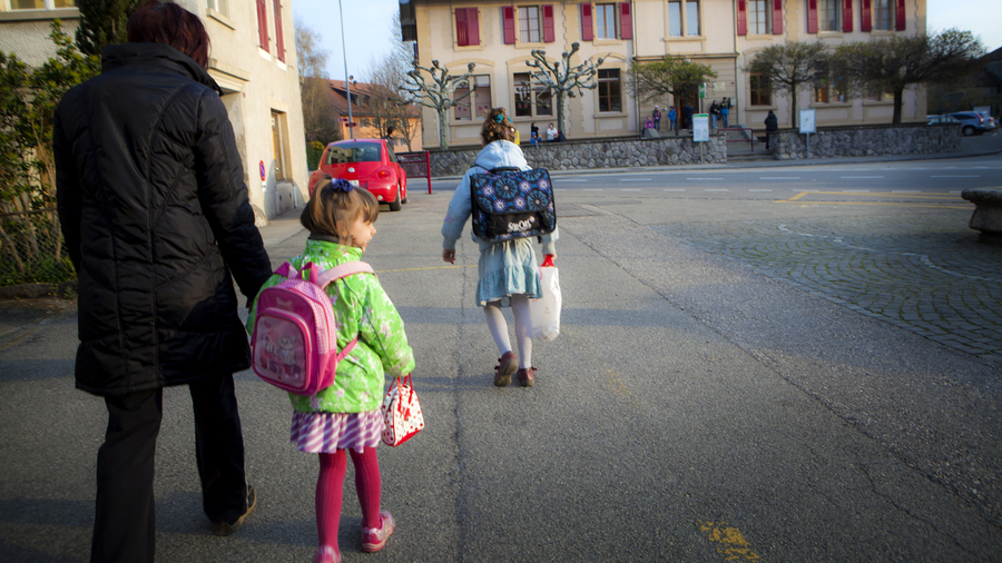 Selon les inspecteurs, la scolarisation des enfants en situation de handicap a été favorisée par l'évolution du secteur médico-social et son rapprochement avec l'Éducation nationale. (Amélie Benoist/Image point FR/BSIP)