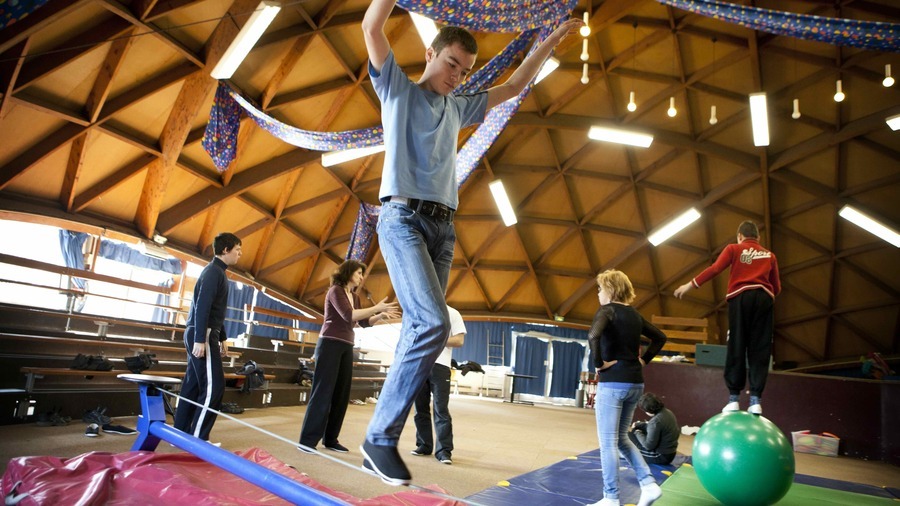 Un enfant sur cinq en institut médico-éducatif et en institut thérapeutique, éducatif et pédagogique ne pratique pas d'activité physique et sportive. (Amélie Benoist/Image Point FR/BSIP)