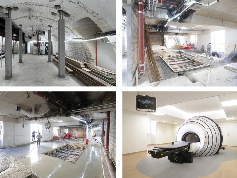 L'emménagement des 100 m2 d'accueil du Zap-X a nécessité 6,22 M€ d'investissement dont 2,22 M€ de travaux dans ce lieu hautement patrimonial qu'est l'hôpital Lariboisière et donc extrêmement contraint. (APHP/Elsan) - Droits réservés L'emménagement des 100 m2 d'accueil du Zap-X a nécessité 6,22 M€ d'investissement dont 2,22 M€ de travaux dans ce lieu hautement patrimonial qu'est l'hôpital Lariboisière et donc extrêmement contraint. (APHP/Elsan)
