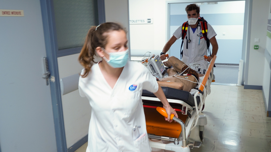 Pour le SNPI, les leviers d'amélioration de la santé des soignants sont organisationnelles. (Tremelet/Image Point FR/BSIP)